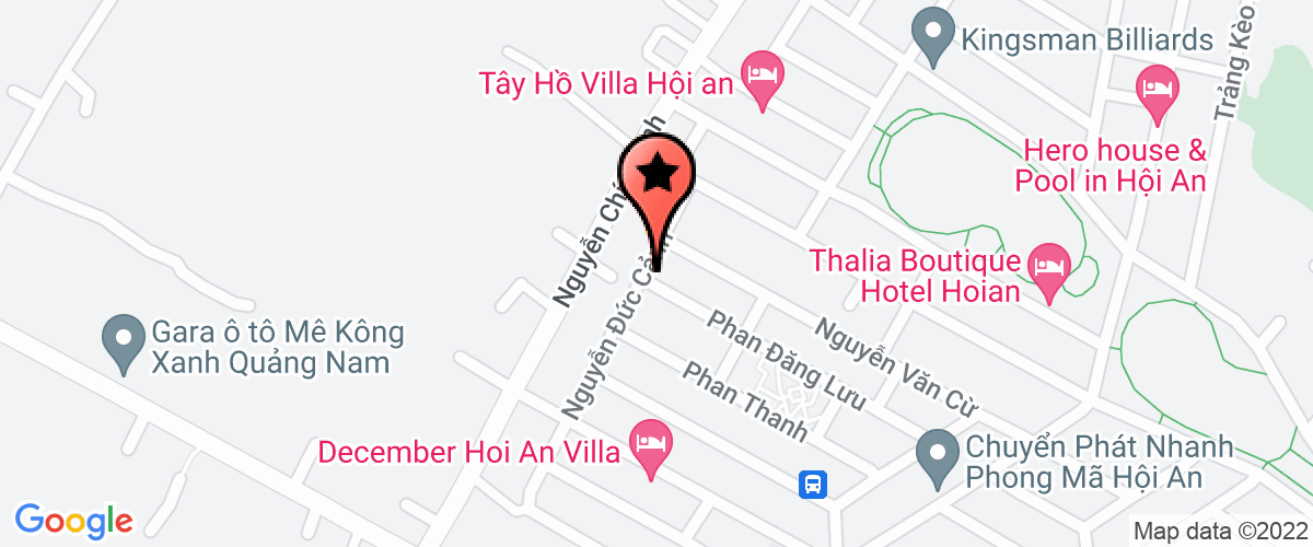 Bản đồ đến địa chỉ Công Ty TNHH Dahan Hội An