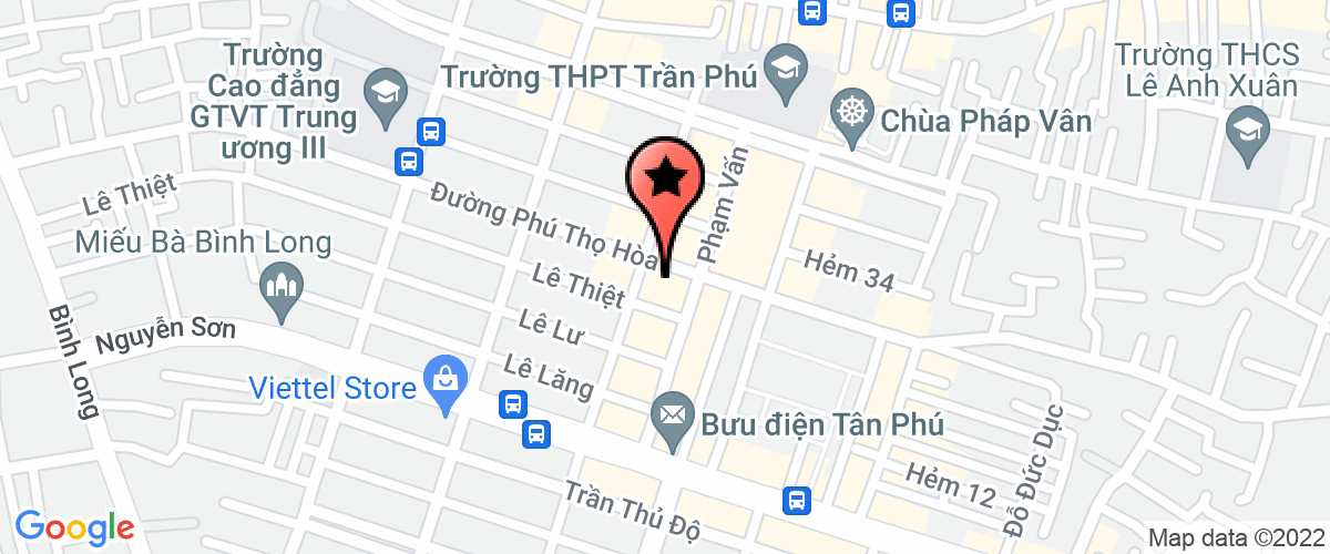 Bản đồ đến địa chỉ Công Ty TNHH Thương Mại Dịch Vụ Xuất Nhập Khẩu Ie Viet