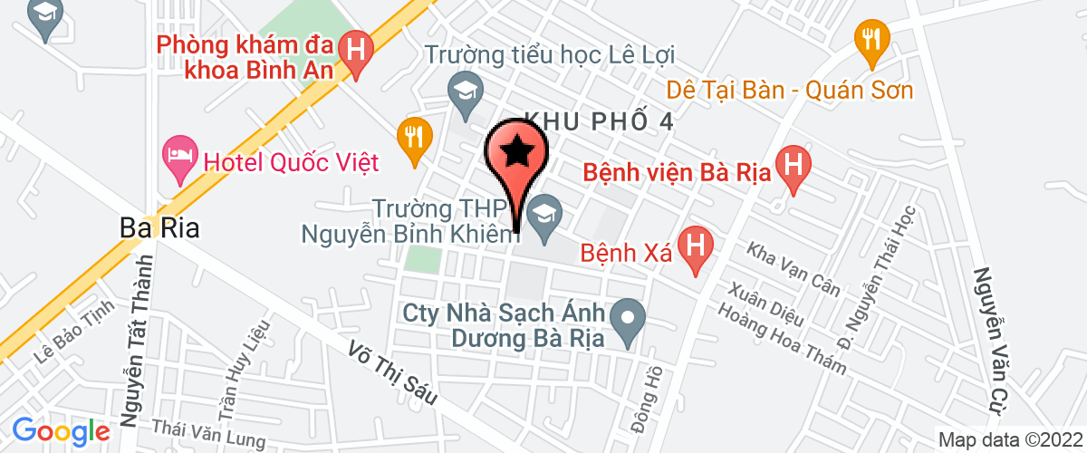 Bản đồ đến địa chỉ Công Ty TNHH Giao Sơn