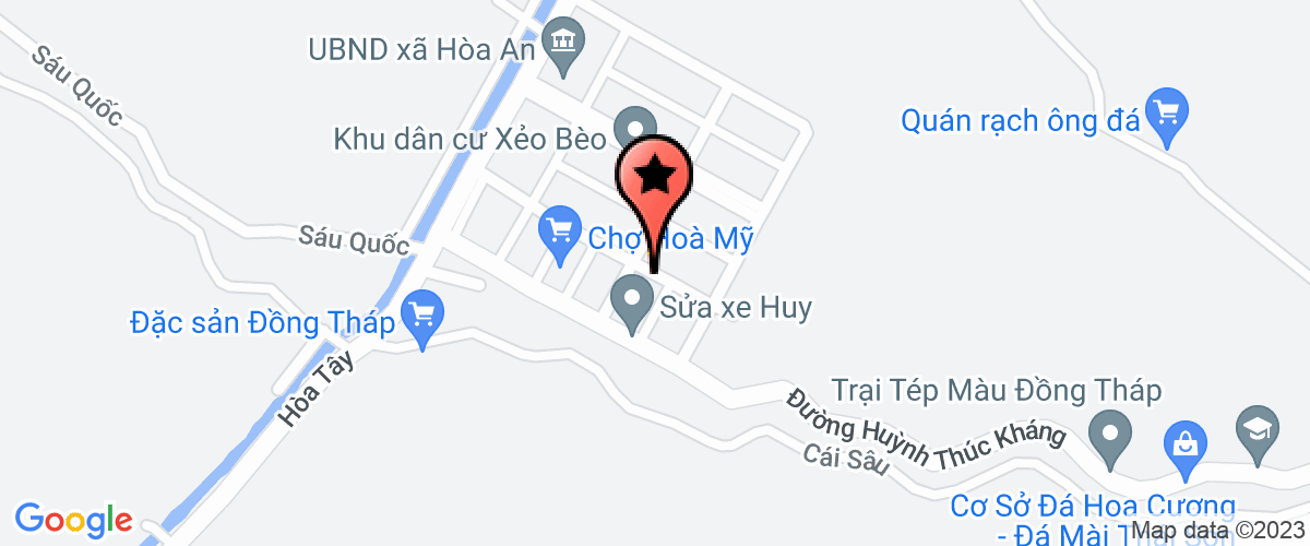 Bản đồ đến địa chỉ Công Ty TNHH Hòa An Phát Đồng Tháp