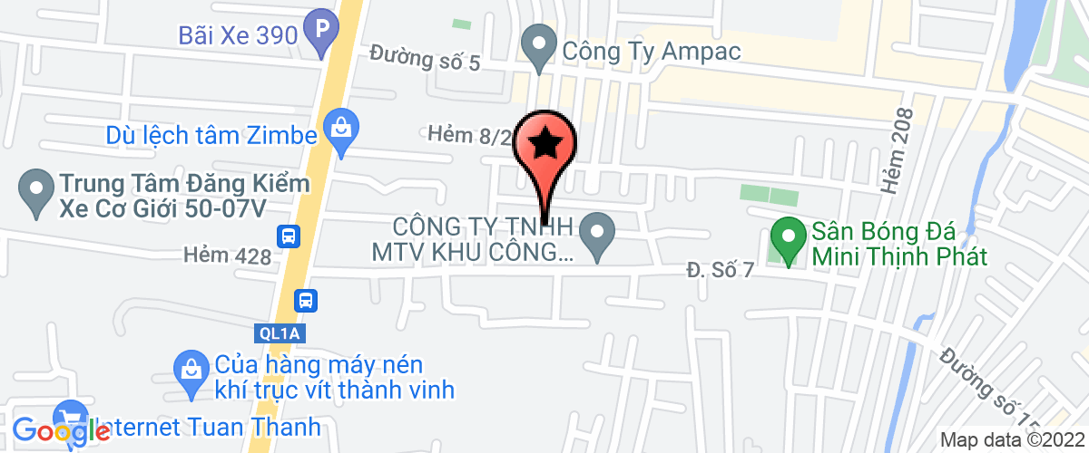 Bản đồ đến địa chỉ Công Ty TNHH Sản Xuất Thương Mại Linh Kiện Điện Tử Kiến Phong