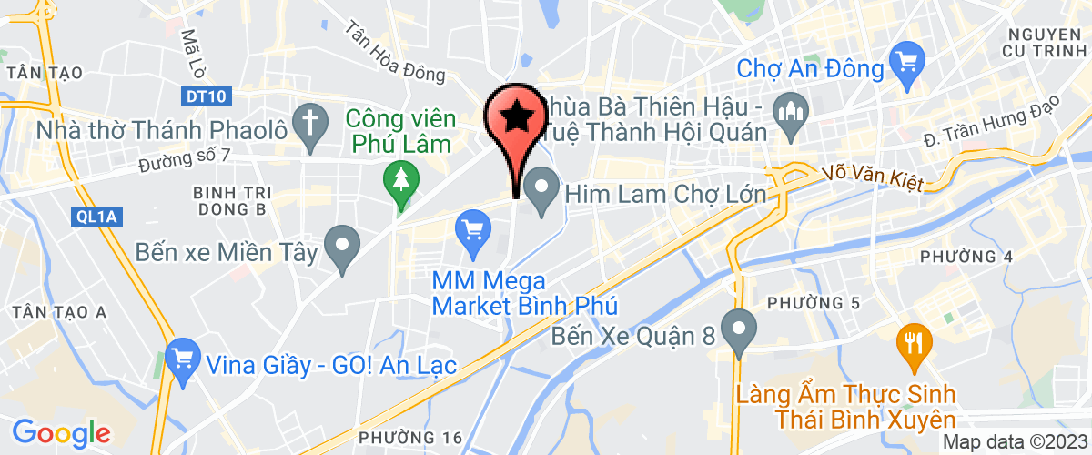 Bản đồ đến địa chỉ Công Ty TNHH Sản Xuất Thương Mại Dịch Vụ Vân Gia Huy