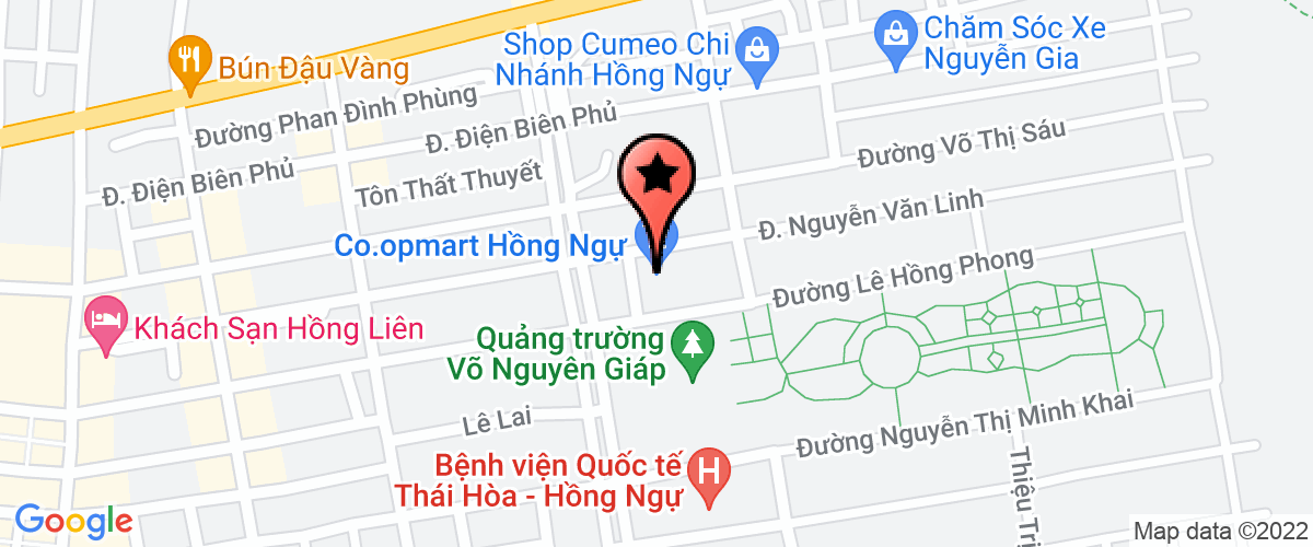 Bản đồ đến địa chỉ Công Ty TNHH Huỳnh Hoa Phát