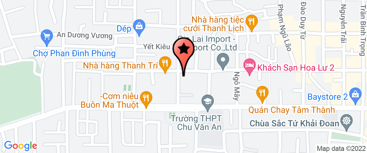 Bản đồ đến địa chỉ Công Ty TNHH Tin Học Viễn Thông Lê Hoàng