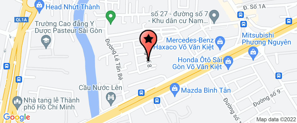 Bản đồ đến địa chỉ Công Ty TNHH Tổ Chức Triển Lãm Thương Mại Hoàng Phú Khương