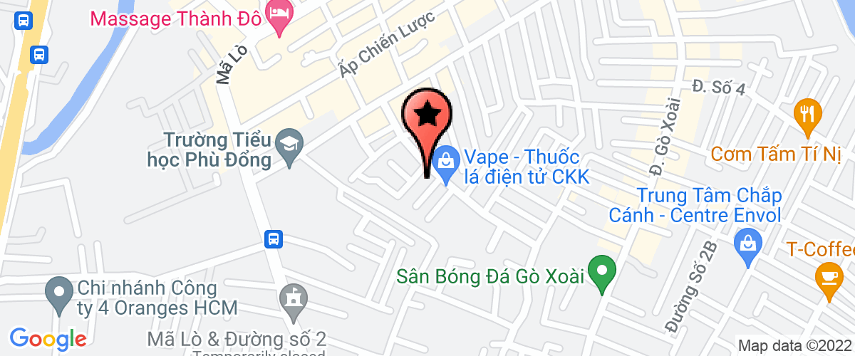 Bản đồ đến địa chỉ Công Ty TNHH Mỹ Phẩm Hồ Ngọc