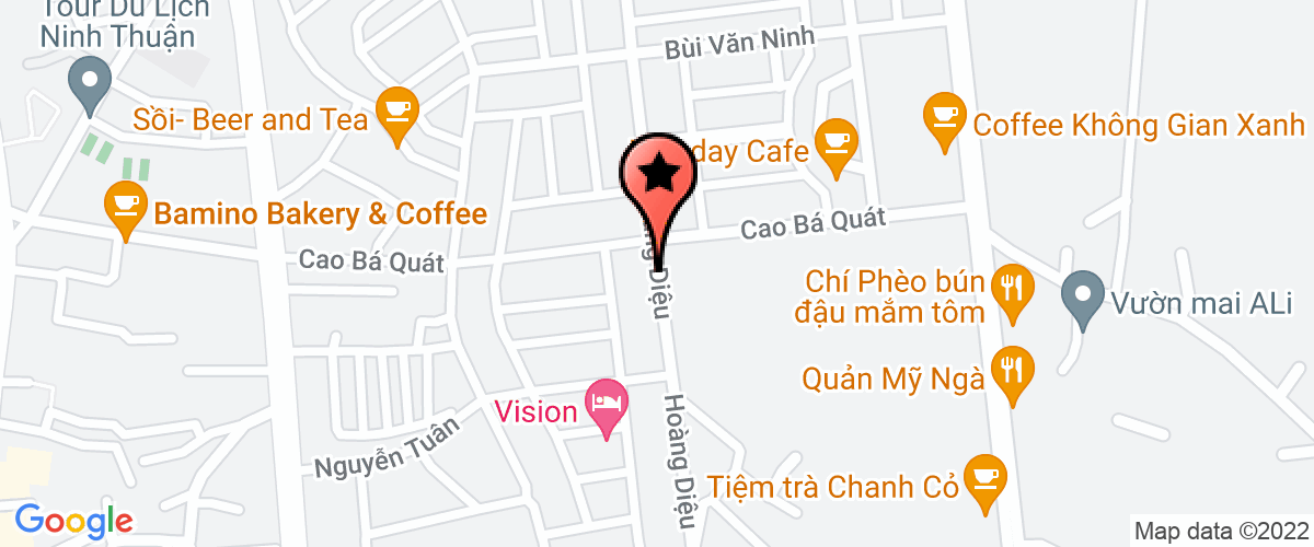 Bản đồ đến địa chỉ Công Ty TNHH Hoa Sen Ninh Thuận