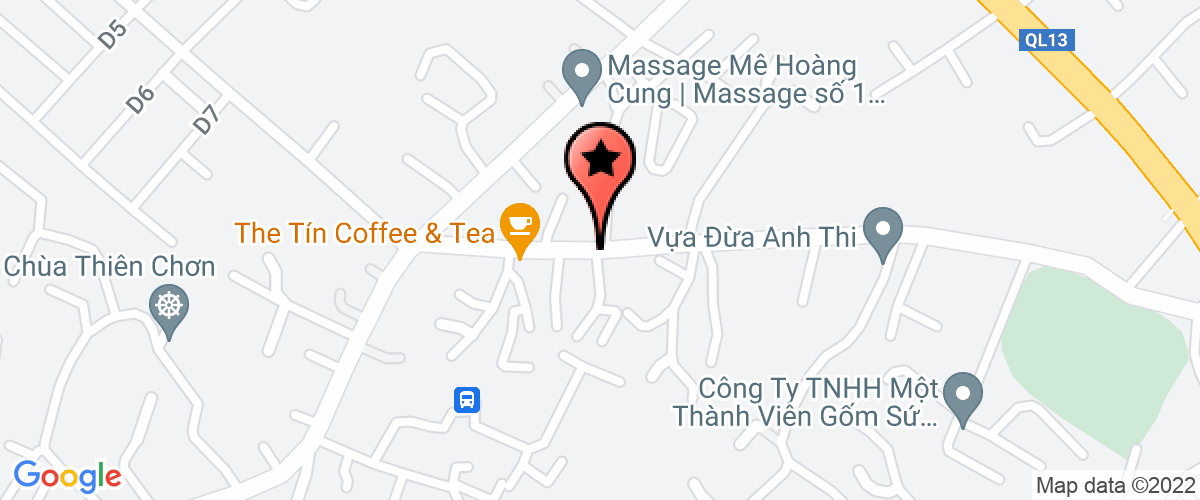 Bản đồ đến địa chỉ Công Ty TNHH Sửa Chữa Mua Bán Đồ Nội Thất Gia Dụng Nguyễn Thị Hoa
