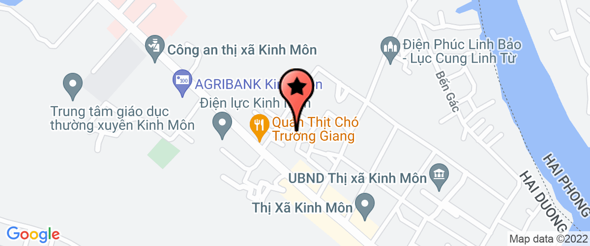 Bản đồ đến địa chỉ HTX môi trường - cây xanh đô thị Kinh Môn