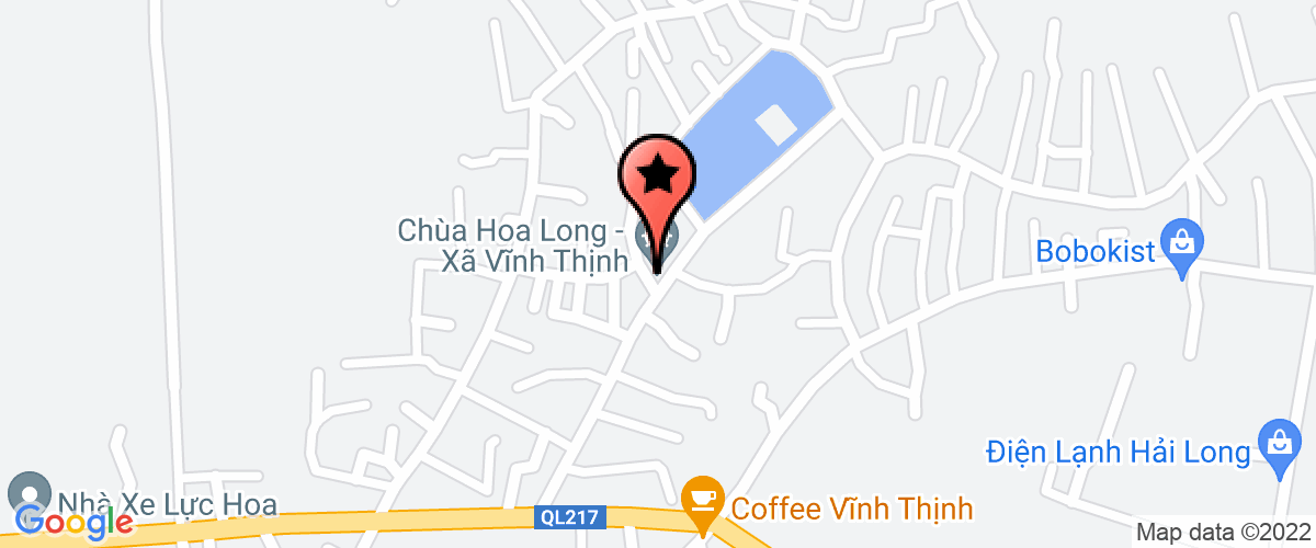 Bản đồ đến địa chỉ UBND xã Vĩnh Thịnh