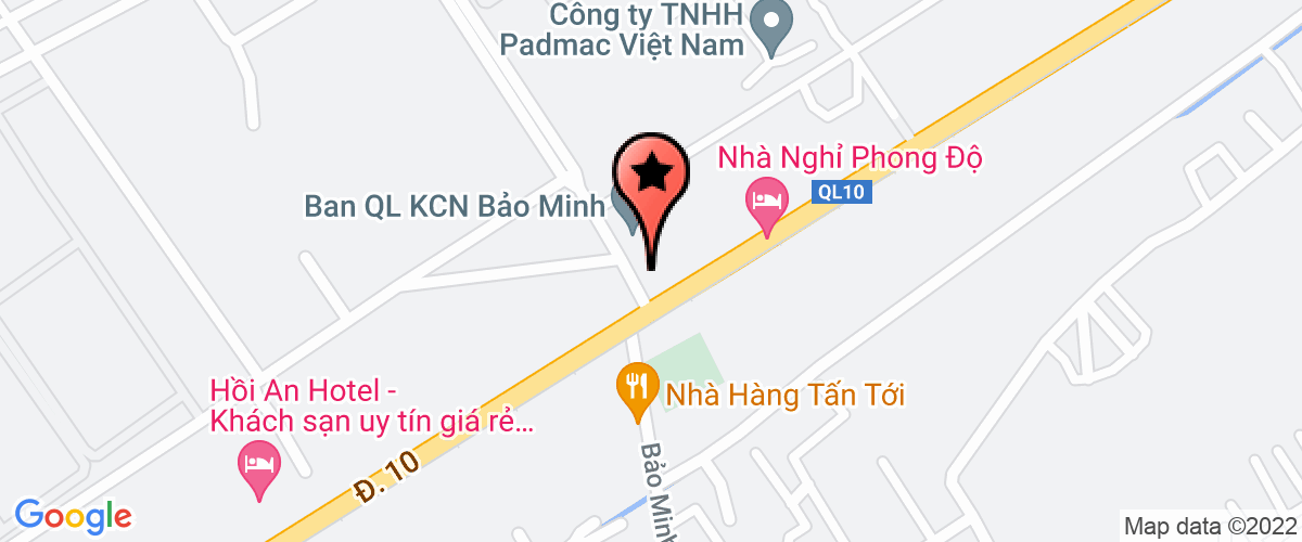 Bản đồ đến địa chỉ Công Ty Cổ Phần Thực Phẩm Và Nước Giải Khát Thiên Minh