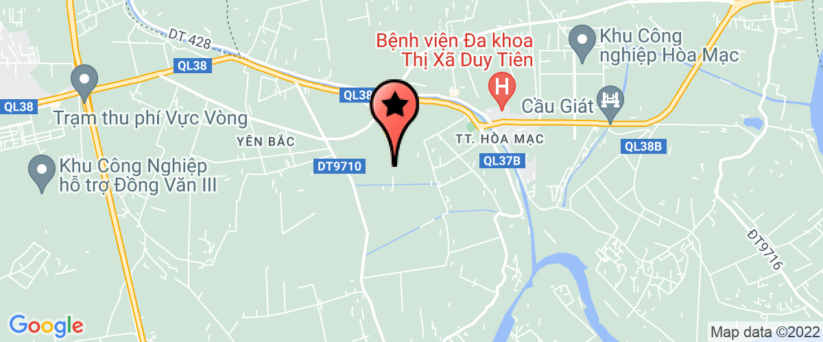 Bản đồ đến địa chỉ Trung tâm y tế huyện Duy Tiên
