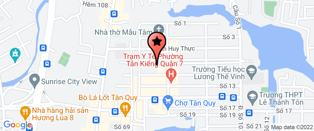 Bản đồ đến địa chỉ Công Ty TNHH Thương Mại Dịch Vụ Th Food