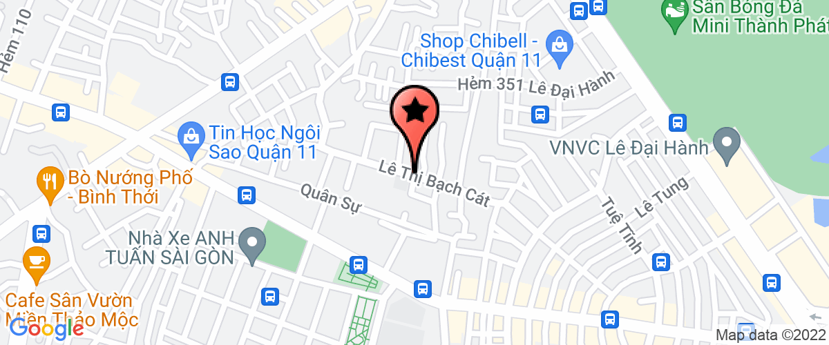 Bản đồ đến địa chỉ Công Ty TNHH Hồng Vinh Thành