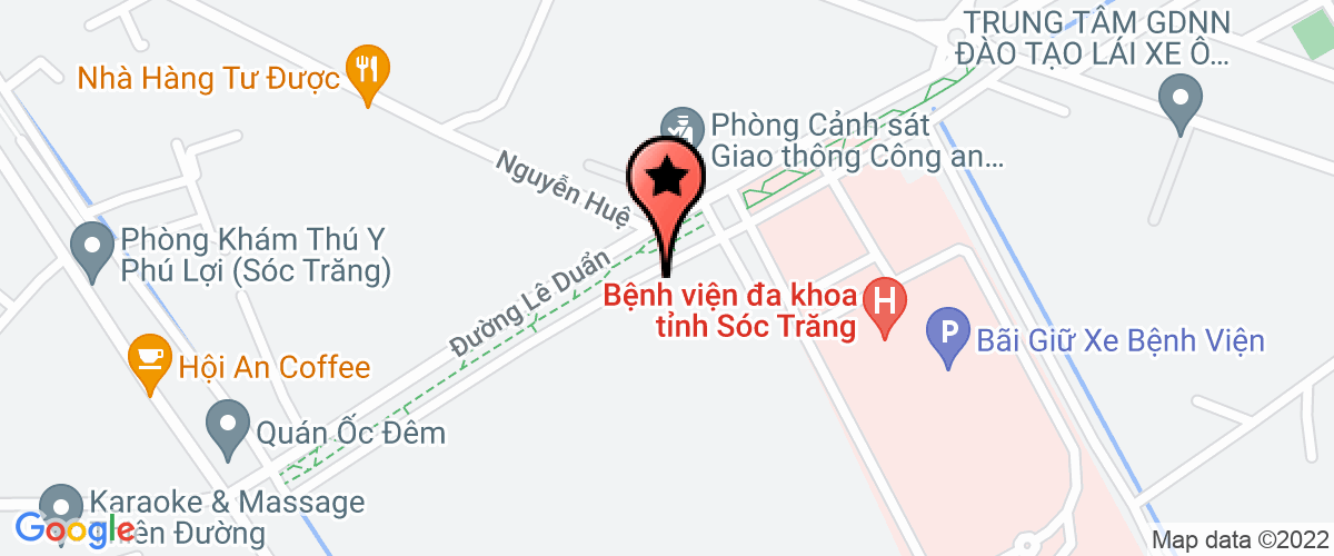 Bản đồ đến địa chỉ Công Ty TNHH Văn Lợi - Sóc Trăng