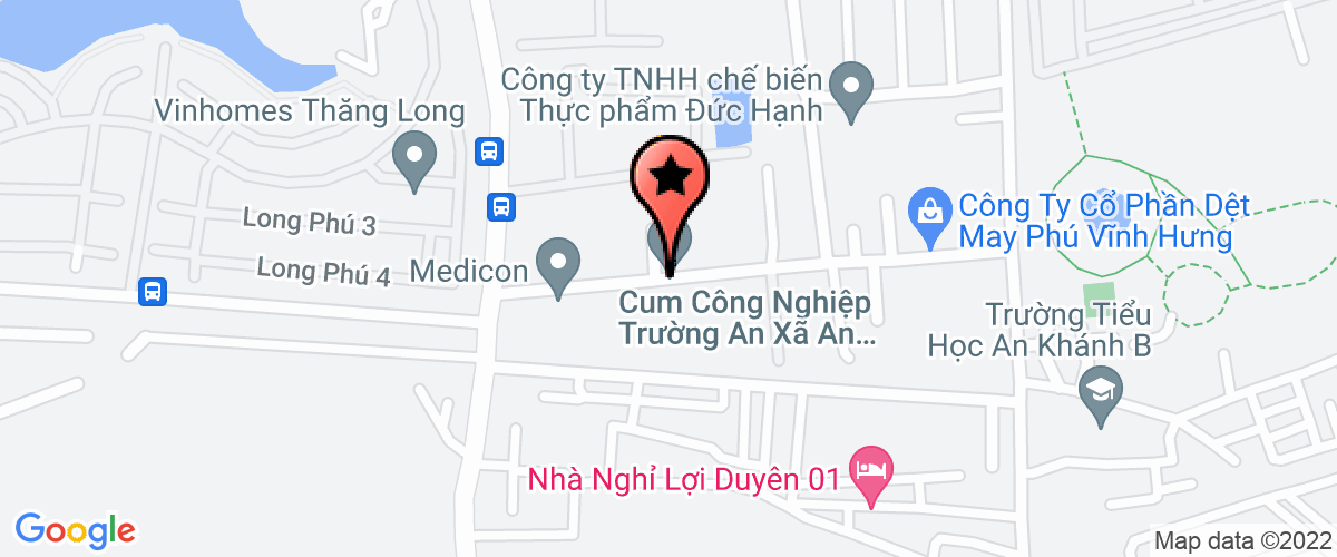 Bản đồ đến địa chỉ Công Ty TNHH Vĩnh Hà