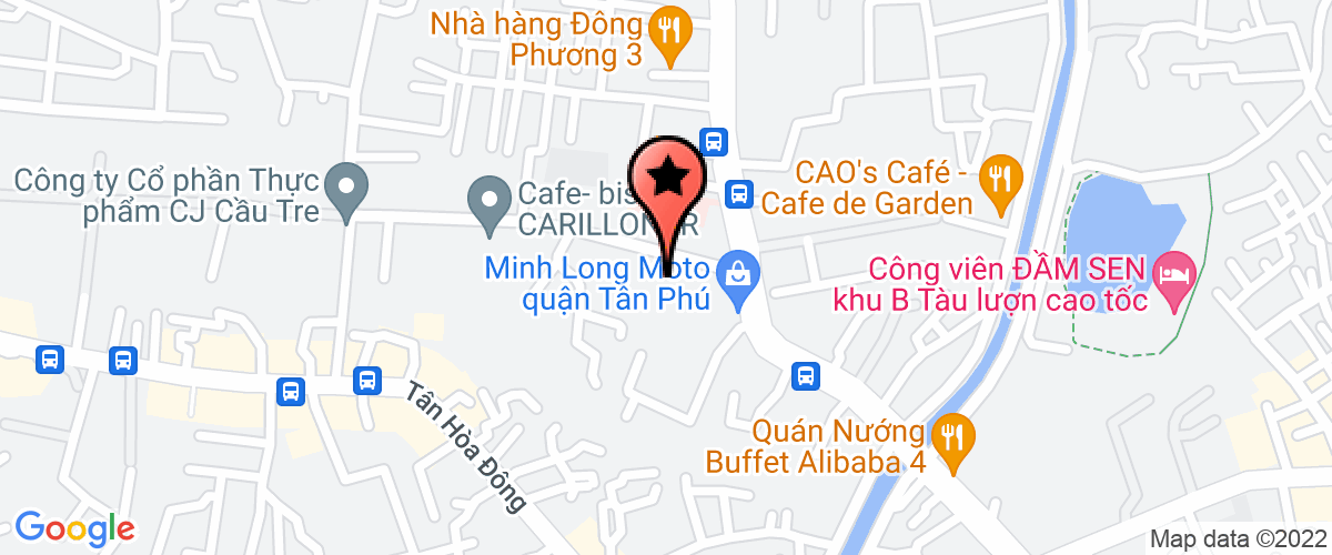 Bản đồ đến địa chỉ Công Ty TNHH Tian Tian Fa