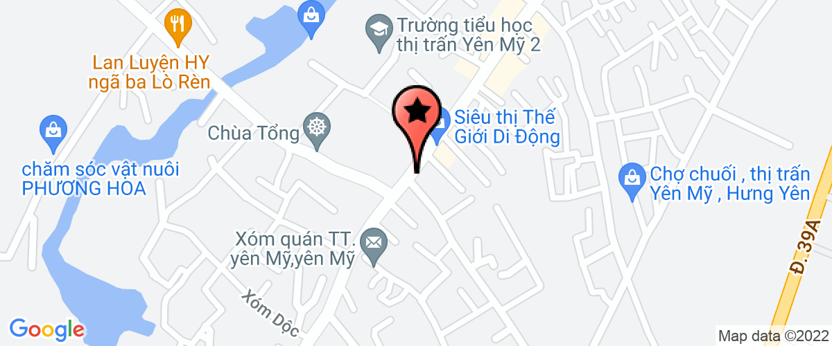 Bản đồ đến địa chỉ Chi Nhánh Số 5 - Công Ty TNHH Điện Thoại Tân Cường