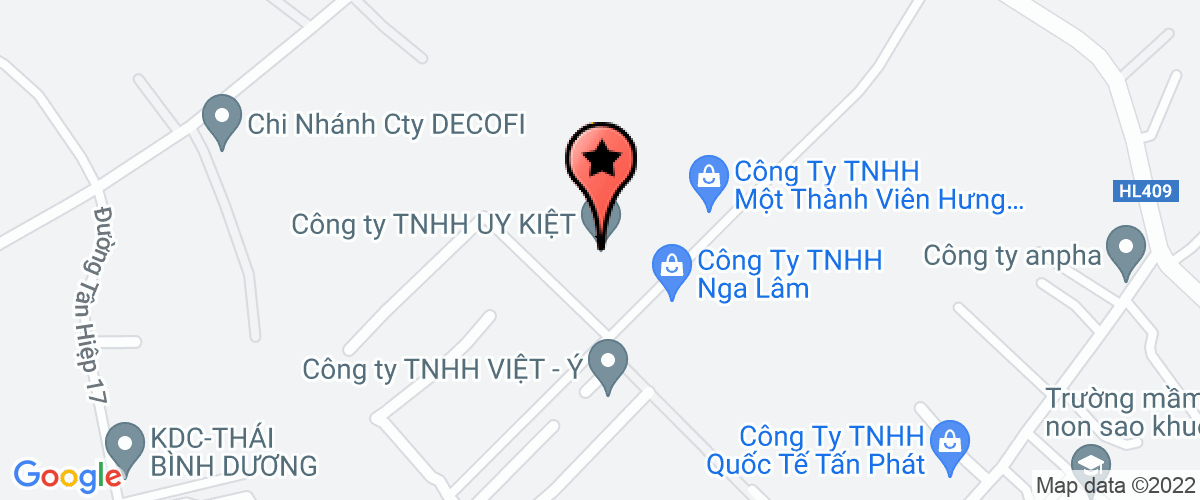 Bản đồ đến địa chỉ Công Ty TNHH Một Thành Viên Xe Máy Hợp Tiến Thành
