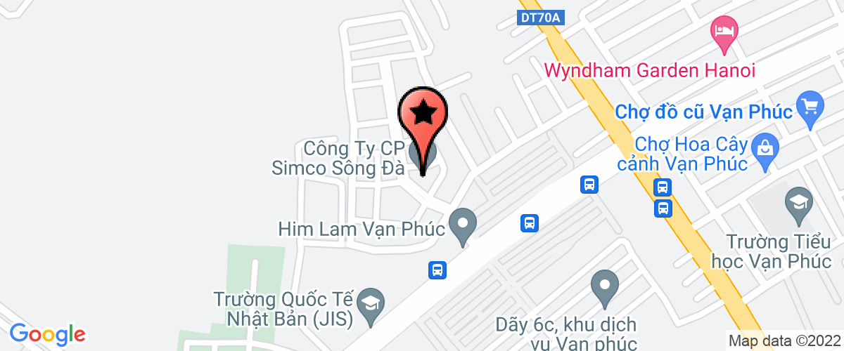 Bản đồ đến địa chỉ Công Ty TNHH May - Thêu Và Thương Mại Thành Nam