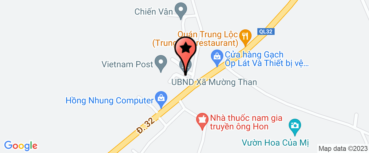 Bản đồ đến địa chỉ UBND Xã Mường than