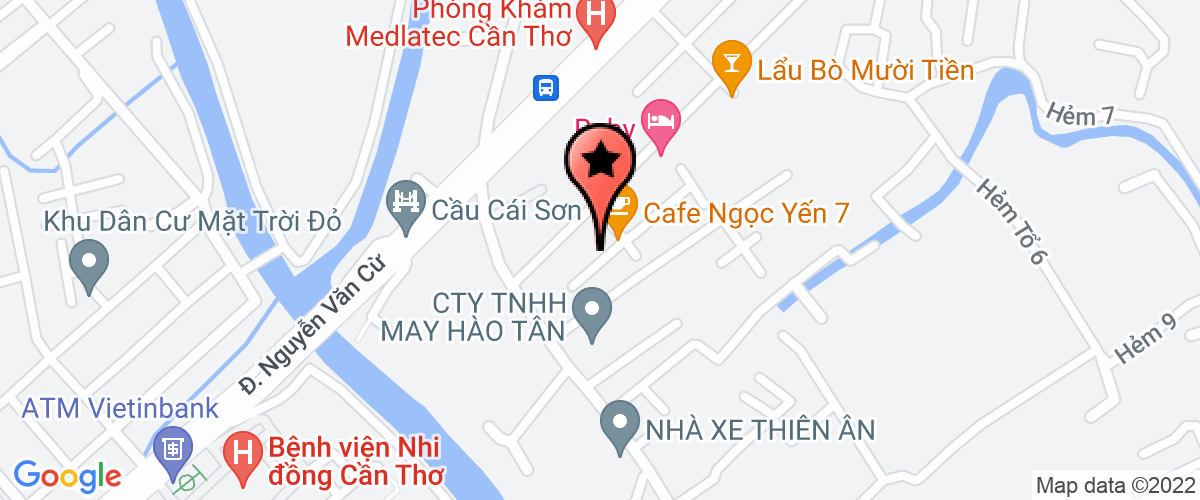 Bản đồ đến địa chỉ Công Ty TNHH Xây Dựng Thiên Thiên Thanh