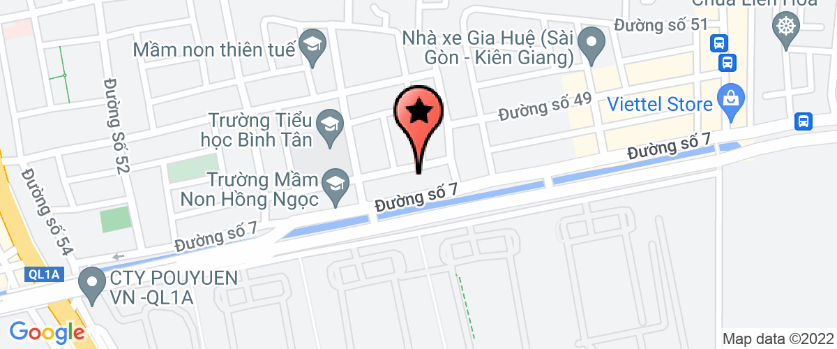 Bản đồ đến địa chỉ Công Ty TNHH Thép Thịnh Tuấn