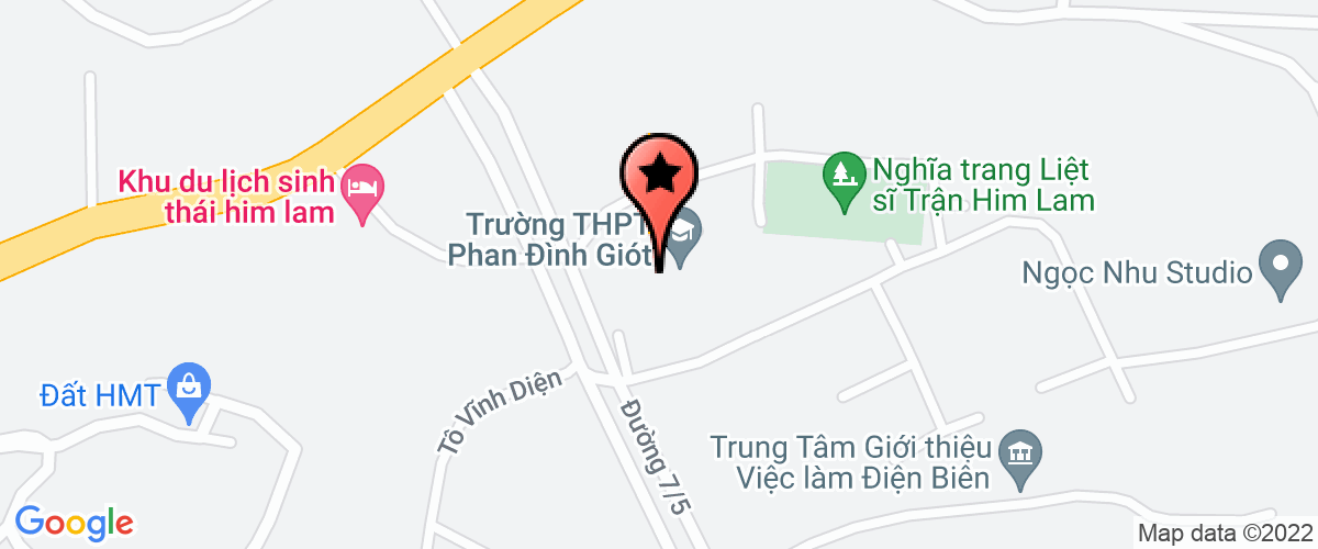 Bản đồ đến địa chỉ Công Ty TNHH Thương Mại Và Xây Dựng Mai Linh Điện Biên