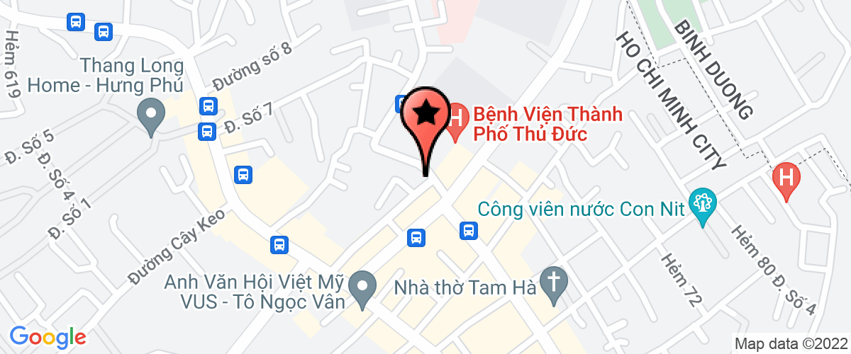 Bản đồ đến địa chỉ Công Ty TNHH Thương Mại Dịch Vụ Nam Du