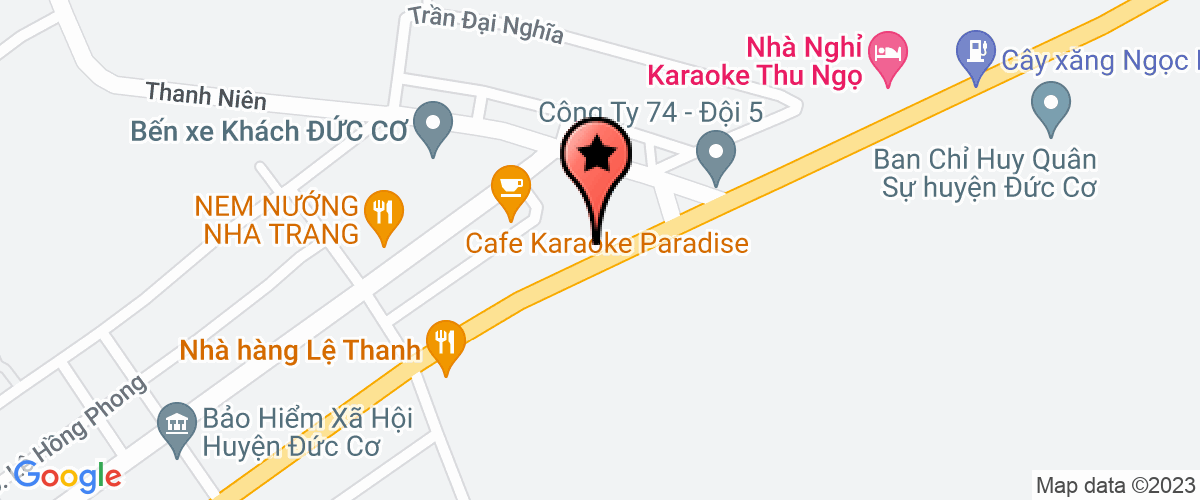 Bản đồ đến địa chỉ Công Ty TNHH Một Thành Viên Hai Nhị Đức Cơ