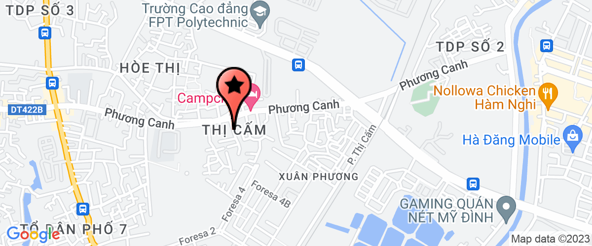 Bản đồ đến địa chỉ Chi nhánh Công ty TNHH tư vấn - xây dựng Phúc Thắng tại Hà nội