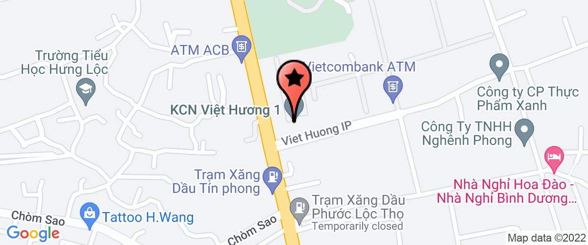 Bản đồ đến địa chỉ Công ty TNHH YOUNG  WOO VINA II (Nộp hộ thuế nhà thầu nước ngoài)