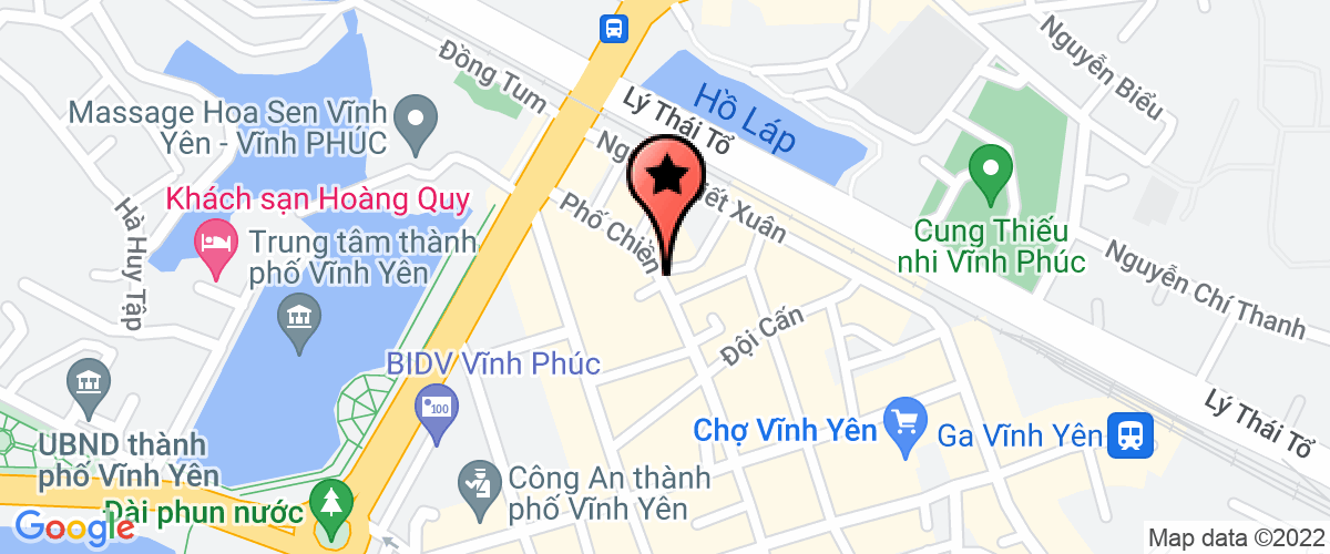 Bản đồ đến địa chỉ Cty TNHH thương mại và xây dựng AD Vĩnh Phúc
