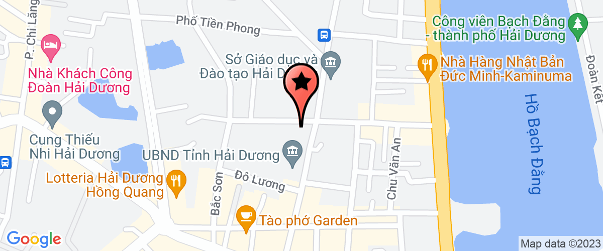 Bản đồ đến địa chỉ Công Ty Cổ Phần Dịch Vụ Công Nghiệp Và Xây Dựng Hải Dương