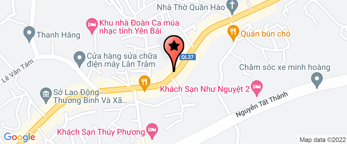 Bản đồ đến địa chỉ Công ty trách nhiệm hữu hạn Lương Hùng