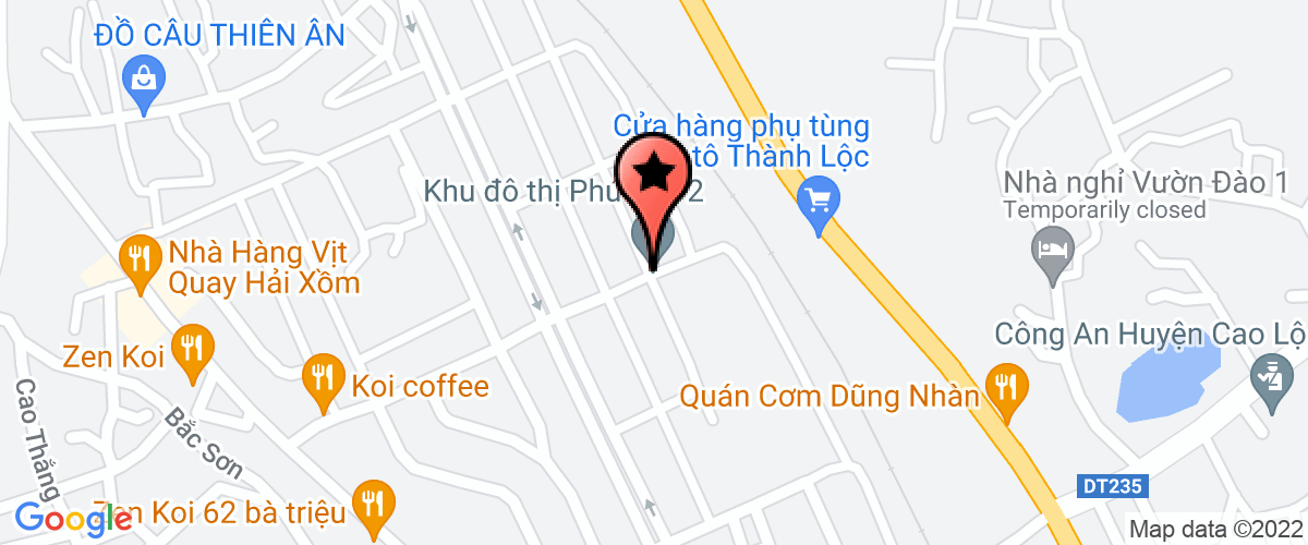 Bản đồ đến địa chỉ Công Ty TNHH Mtv Xuât Nhập Khẩu Việt Trung - Hữu Nghị