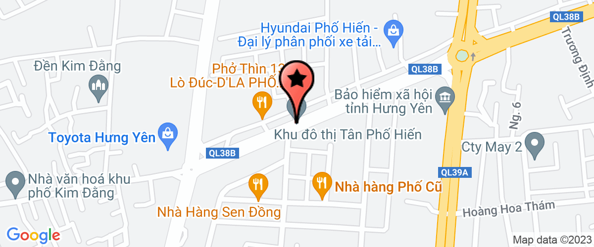 Bản đồ đến địa chỉ Công Ty TNHH Thương Mại Thành Luân Hưng Yên