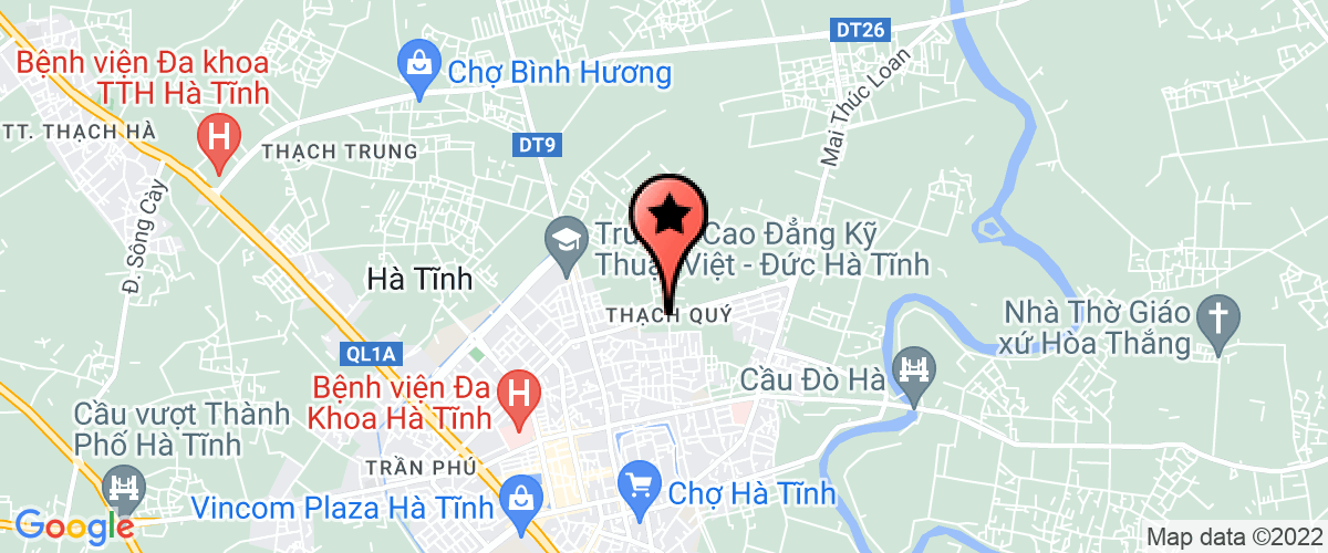 Bản đồ đến địa chỉ Bệnh viện lao và bệnh phổi Hà Tĩnh