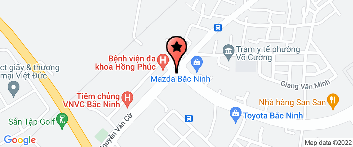 Bản đồ đến địa chỉ Trung tâm dịch vụ hỗ trợ các Hợp tác xã tỉnh Bắc Ninh