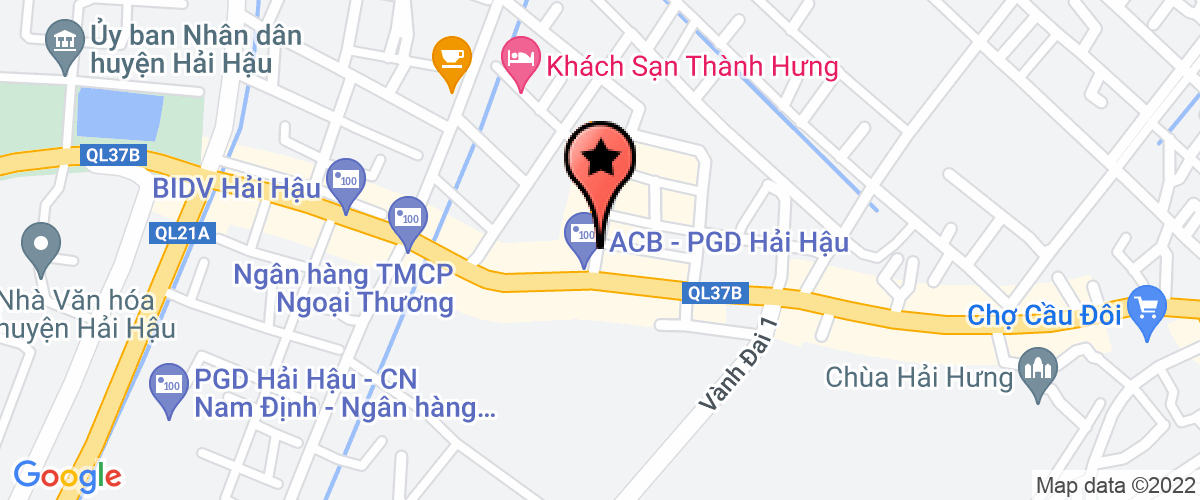 Bản đồ đến địa chỉ Doanh Nghiệp Tư Nhân Vàng Bạc Trâm Anh-Yên Định