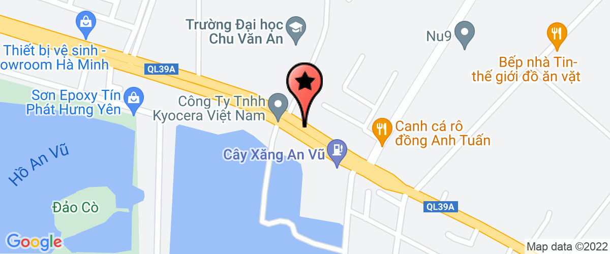 Bản đồ đến địa chỉ Công ty TNHH một thành viên- Kinh doanh nước sạch Hưng Yên