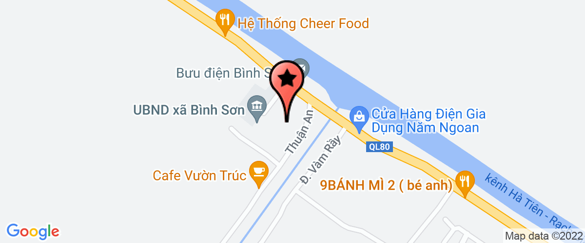 Bản đồ đến địa chỉ Công Ty TNHH Thanh Tâm Dũng