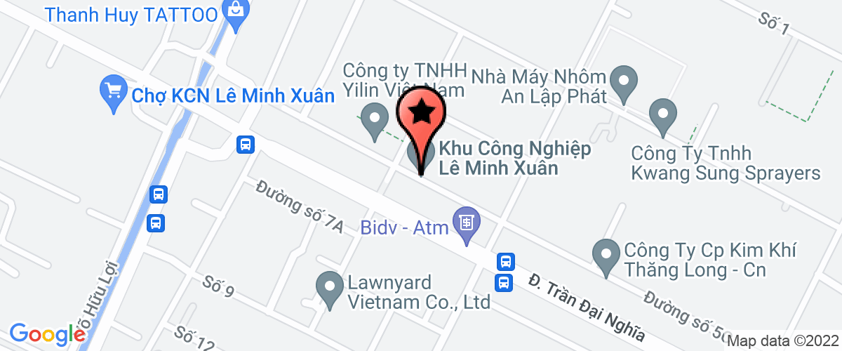 Bản đồ đến địa chỉ Công Ty Trách Nhiệm Hữu Hạn Sản Xuất Thương Mại Dịch Vụ Tấn Phát Hưng