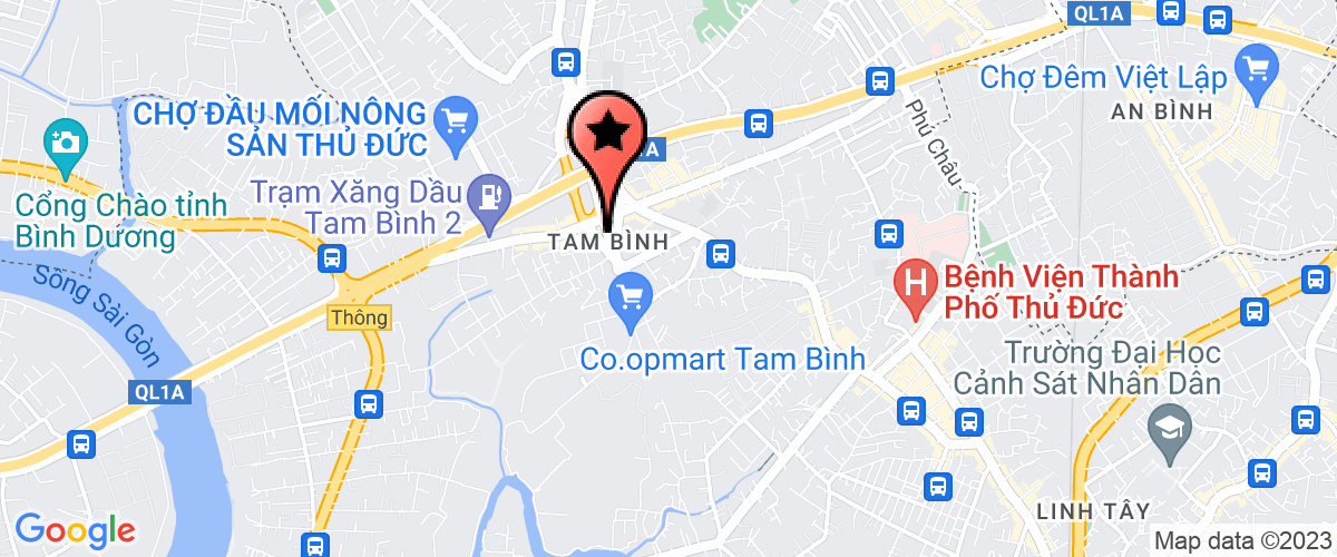 Bản đồ đến địa chỉ Công Ty TNHH Một Thành Viên Thương Mại Dịch Vụ Cơ Khí Xây Dựng Nhân Nghĩa