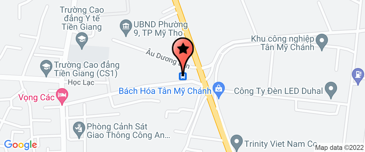 Bản đồ đến địa chỉ Công Ty TNHH Thương Mại Phúc Vinh Tiền Giang