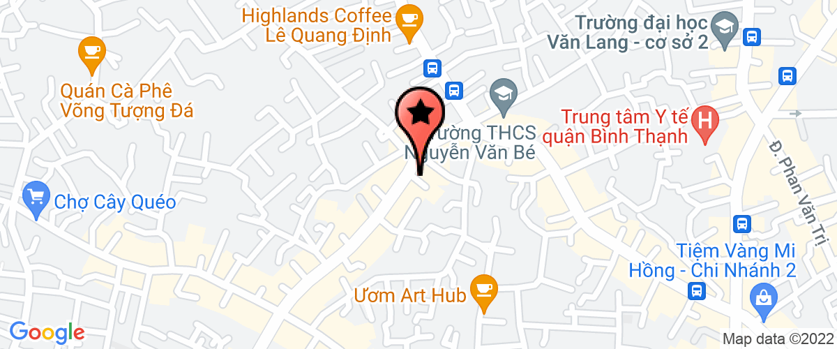 Bản đồ đến địa chỉ Công Ty TNHH Bánh Ngọt Hồng Nhung