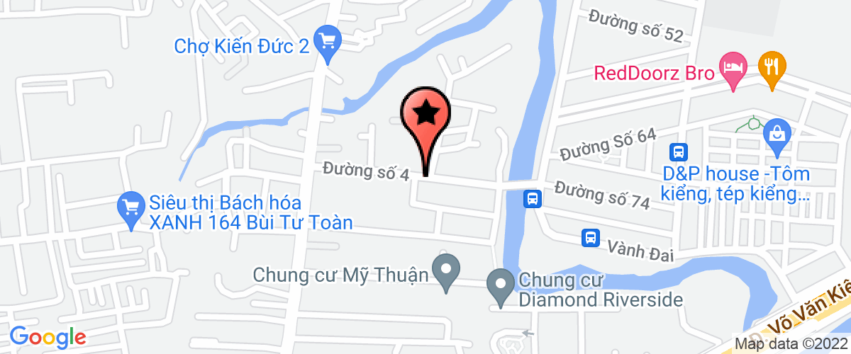 Bản đồ đến địa chỉ Công Ty Cổ Phần Đầu Tư - TM - Tv - Tk Xây Dựng Minh Quân