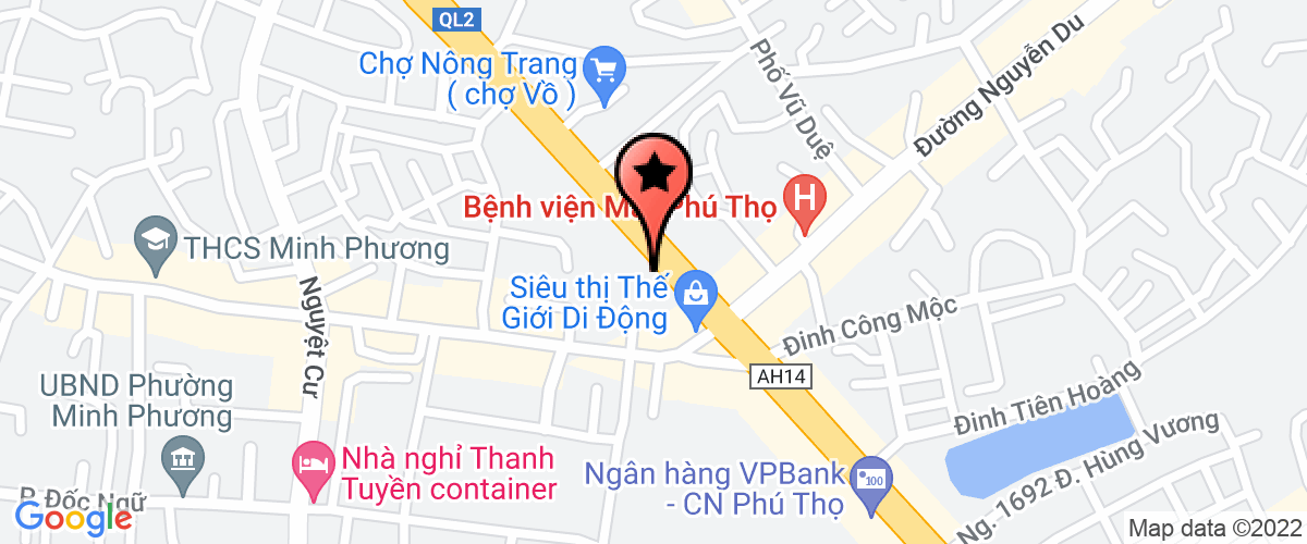 Bản đồ đến địa chỉ Công Ty Cổ Phần Đầu Tư Và Xây Dựng Dương Phú Thành