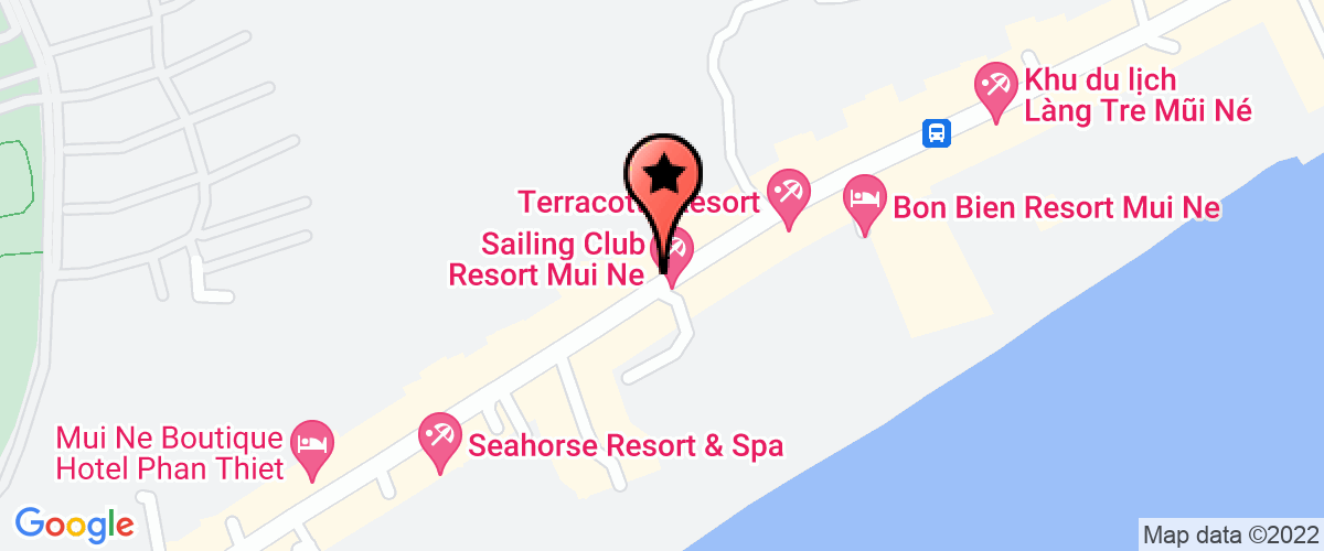 Bản đồ đến địa chỉ Công Ty TNHH Dịch Vụ Thể Thao Nước Bình Thuận