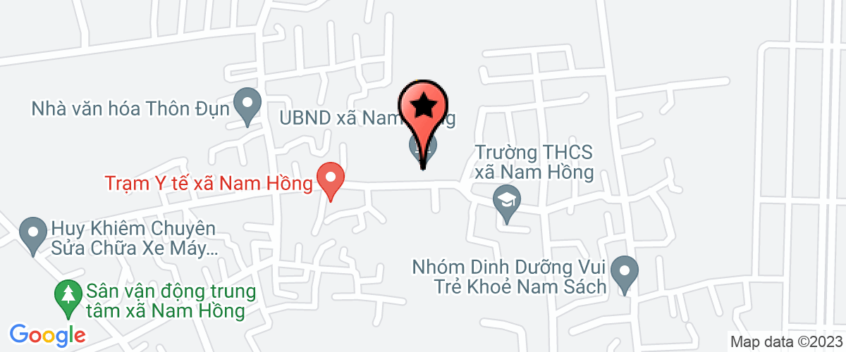 Bản đồ đến địa chỉ Hợp tác xã dịch vụ nông nghiệp Nam Hồng